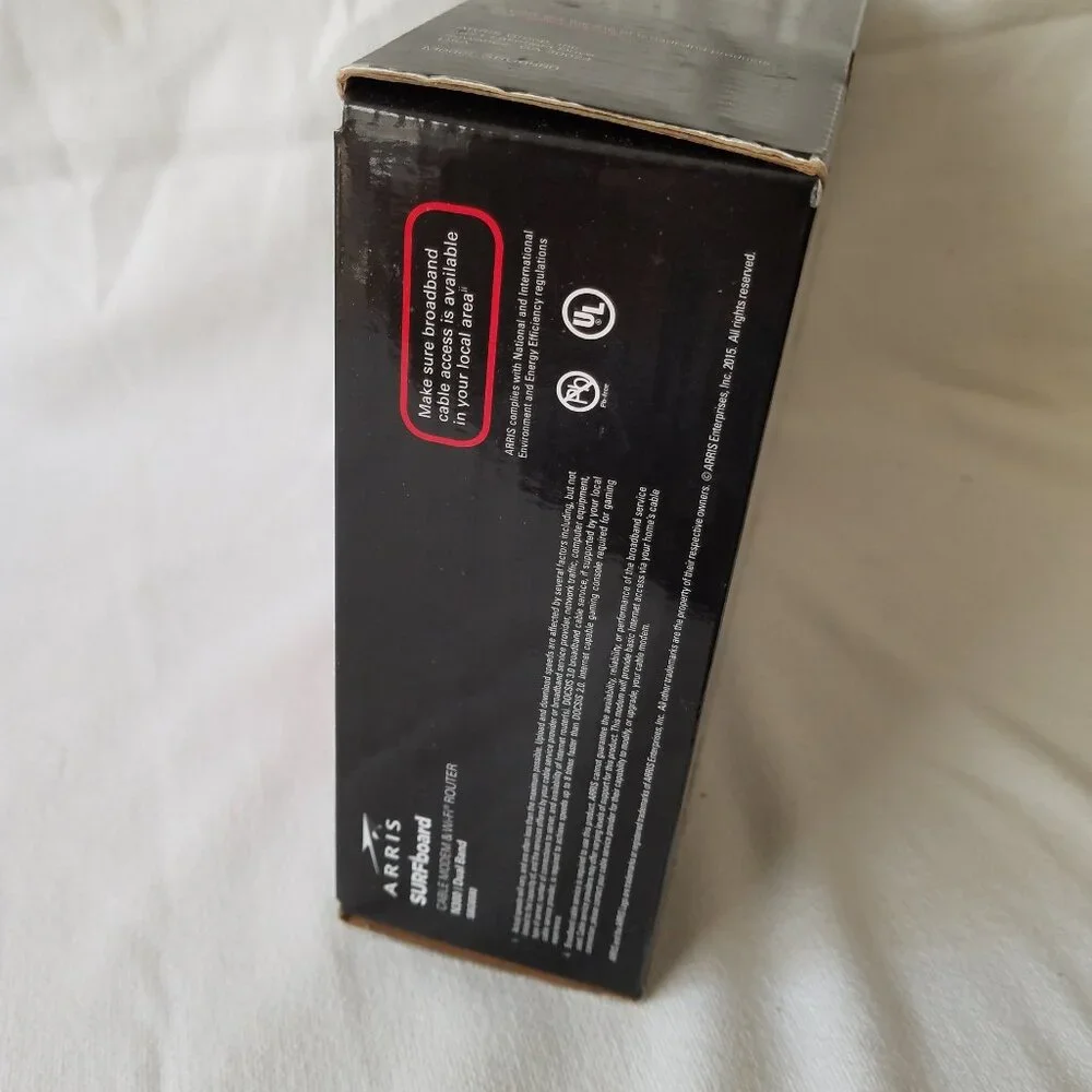 Arris Surfboard SBG6580 DOCSIS 3.0 Wireless Cable Modem Router Gateway ~ Tested - Picture 5 of 11